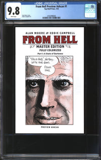From Hell Preview Ashcan (2018) #1 CGC 9.8 NM/MT