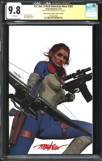 G.I. Joe, A Real American Hero (2010) #302 Mike Mayhew Studio Virgin Edition CGC x JSA Signature Series 9.8 NM/MT Signed Mike Mayhew
