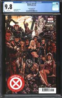 House Of X (2019) #1 Mark Brooks Variant CGC 9.8 NM/MT