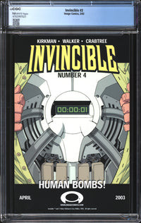Invincible (2003) #  3 CGC 9.8 NM/MT