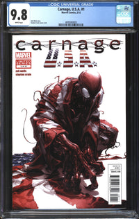 Carnage, U.S.A. (2012) #1 CGC 9.8 NM/MT