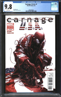 Carnage, U.S.A. (2012) #1 CGC 9.8 NM/MT