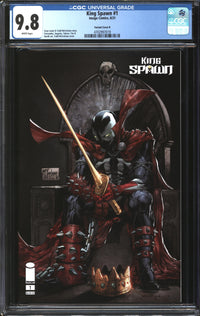 King Spawn (2021) #1 Todd McFarlane Variant Cover B CGC 9.8 NM/MT
