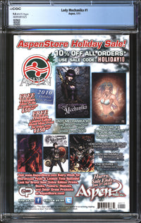 Lady Mechanika (2010) #1 CGC 9.8 NM/MT