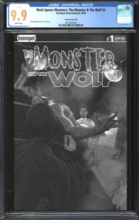 Mark Spears Monsters: The Monster & The Wolf (2025) #1 Variant Cover A62 CGC 9.9 MINT