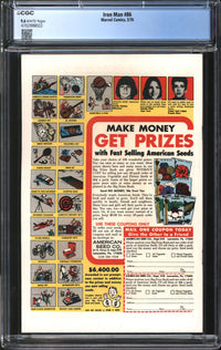 Iron Man (1968) # 86 CGC 9.6 NM+