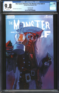 Mark Spears Monsters: The Monster & The Wolf (2025) #1 Variant Cover A88 CGC 9.8 NM/MT