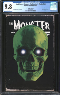 Mark Spears Monsters: The Monster & The Wolf (2025) #1 Variant Cover A90 CGC 9.8 NM/MT