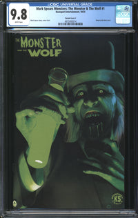 Mark Spears Monsters: The Monster & The Wolf (2025) #1 Variant Cover C CGC 9.8 NM/MT