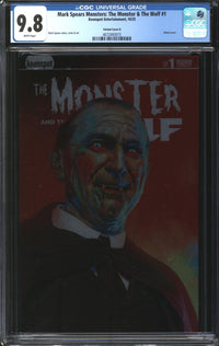 Mark Spears Monsters: The Monster & The Wolf (2025) #1 Variant Cover D CGC 9.8 NM/MT