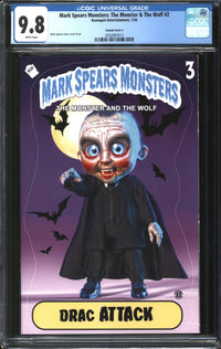 Mark Spears Monsters: The Monster & The Wolf (2025) #2 Variant Cover C CGC 9.8 NM/MT