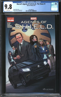 Marvel's Agents Of S.H.I.E.L.D.: The Chase (2014) #1 Custom Edition CGC 9.8 NM/MT
