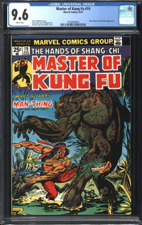 Master Of Kung Fu (1974) #19 CGC 9.6 NM+