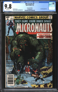 Micronauts (1979) #7 Newsstand Edition CGC 9.8 NM/MT