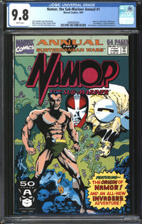 Namor, The Sub-Mariner Annual (1991) #1 CGC 9.8 NM/MT