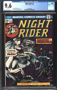 Night Rider (1974) #2 CGC 9.6 NM+