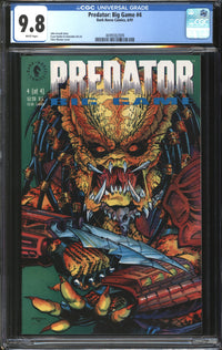 Predator: Big Game (1991) #4 CGC 9.8 NM/MT