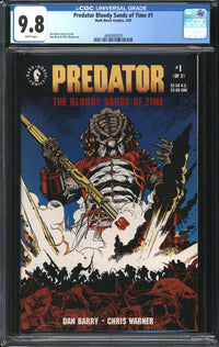Predator: Bloody Sands Of Time (1992) #1 CGC 9.8 NM/MT