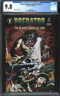 Predator: Bloody Sands Of Time (1992) #2 CGC 9.8 NM/MT