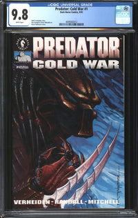 Predator: Cold War (1991) #1 CGC 9.8 NM/MT