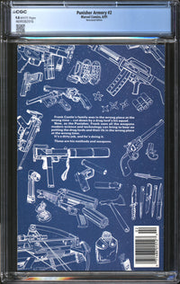 Punisher Armory (1990) #2 Newsstand Edition CGC 9.8 NM/MT
