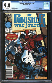 Punisher War Journal (1988) #14 Newsstand Edition CGC 9.8 NM/MT