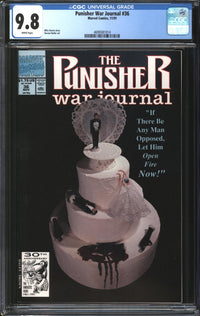 Punisher War Journal (1988) #36 CGC 9.8 NM/MT