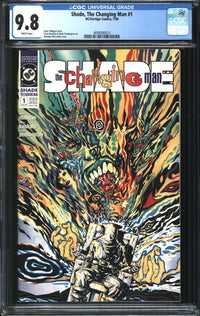 Shade The Changing Man (1990) #1 CGC 9.8 NM/MT