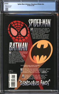 Spider-Man & Batman: Disordered Minds (1995) #1 CGC 9.8 NM/MT