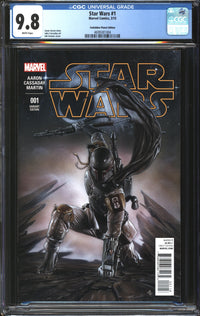 Star Wars (2015) # 1 Adi Granov Forbidden Planet Edition CGC 9.8 NM/MT