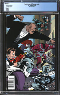 Superman Adventures (1996) # 1 Newsstand Edition CGC 9.8 NM/MT
