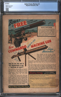 United States Marines (1943) #2 CGC 1.0 FR