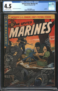 United States Marines (1943) #8 CGC 4.5 VG+