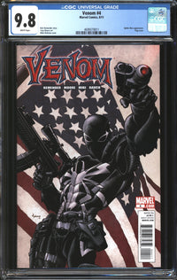 Venom (2011) # 4 CGC 9.8 NM/MT