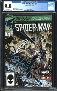 Web Of Spider-Man (1985) # 31 CGC 9.8 NM/MT
