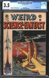 Weird Science-Fantasy (1954) #28 CGC 3.5 VG-
