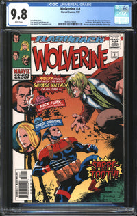 Wolverine Flashback (1997) #-1 CGC 9.8 NM/MT