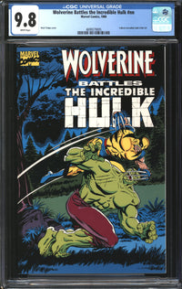 Wolverine Battles The Incredible Hulk (1989) #1 CGC 9.8 NM/MT