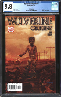 Wolverine: Origins (2006) #10 Arthur Suydam Variant CGC 9.8 NM/MT