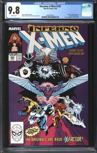 Uncanny X-Men (1981) #242 CGC 9.8 NM/MT