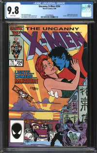 Uncanny X-Men (1981) #204 CGC 9.8 NM/MT