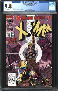 Uncanny X-Men (1981) #270 CGC 9.8 NM/MT