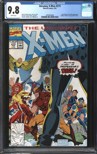 Uncanny X-Men (1981) #273 CGC 9.8 NM/MT