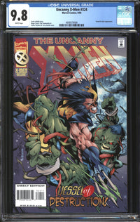 Uncanny X-Men (1981) #324 CGC 9.8 NM/MT