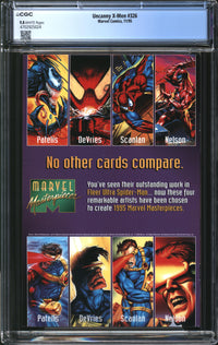 Uncanny X-Men (1981) #326 CGC 9.8 NM/MT