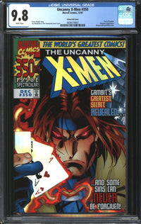 Uncanny X-Men (1981) #350 Prism Foil Cover CGC 9.8 NM/MT
