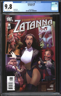Zatanna (2010) # 8 CGC 9.8 NM/MT