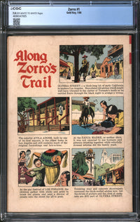 Zorro (1966) #1 CGC 7.0 FN/VF