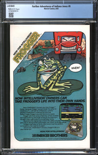 Further Adventures Of Indiana Jones (1983) # 8 CGC 9.8 NM/MT
