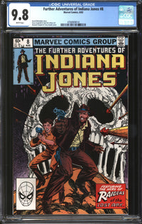 Further Adventures Of Indiana Jones (1983) # 8 CGC 9.8 NM/MT